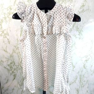 Mud Pie Cold Shoulder Top